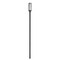Z-Lite Aura 1 Light Outdoor Post Mounted Fixture, 8in. W x 143.75in. H, Black 5013PHBR-5009P120-BK - alternate 8